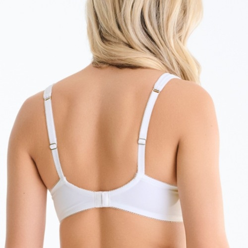 Lisca Evelyn white wireless bra