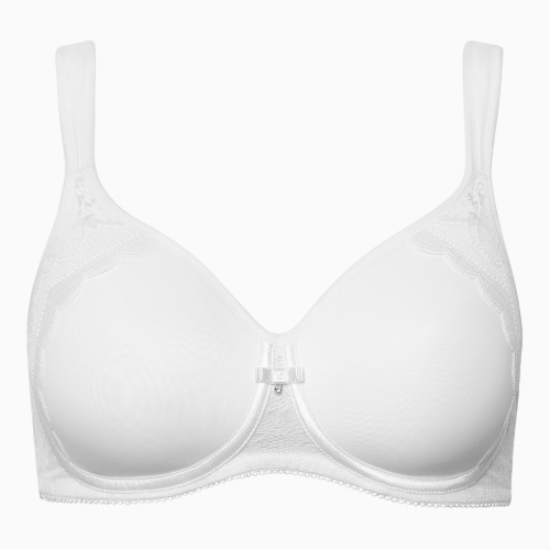 Lisca Evelyn white wireless bra
