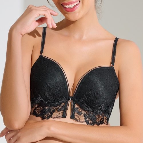 Lisca Eminence black push up bra