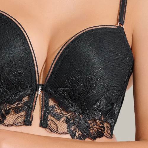 Lisca Eminence black push up bra