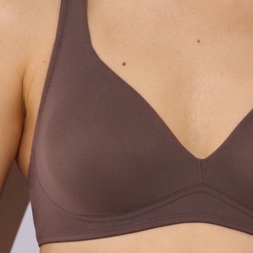 Lisca Maya brown wireless bra