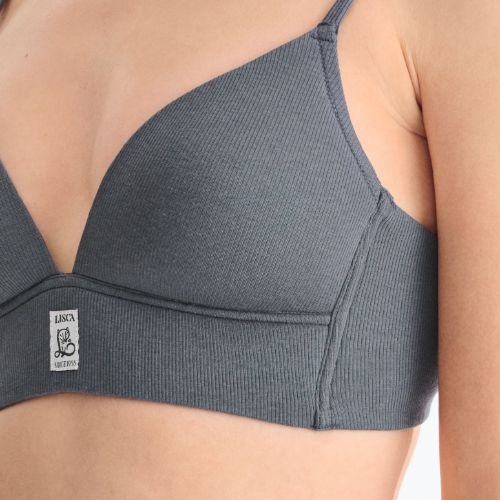 Lisca Freedom dark grey wireless bra