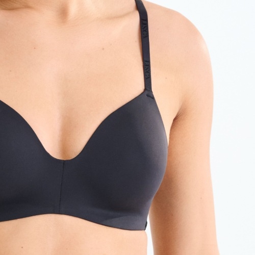 Lisca Tia black wireless bra
