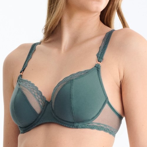 Lisca Tiffany green non-padded bra