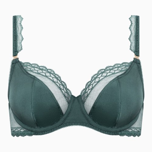 Lisca Tiffany green non-padded bra