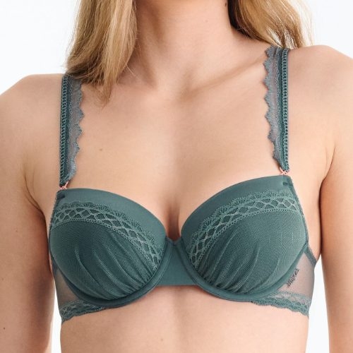 Lisca Tiffany green padded bra