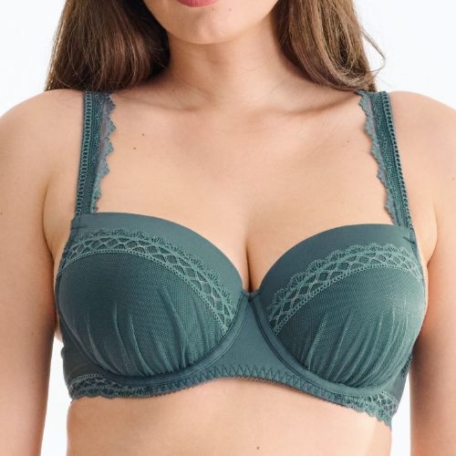 Lisca Tiffany green padded bra