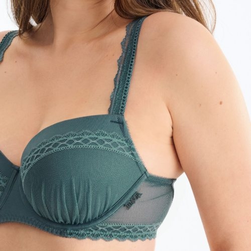 Lisca Tiffany green padded bra