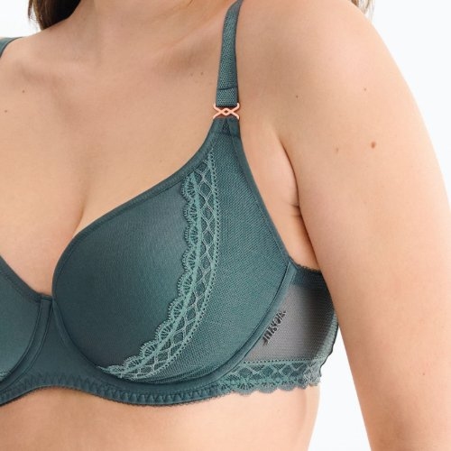 Lisca Tiffany green padded bra