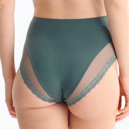 Lisca Tiffany green high waist brief