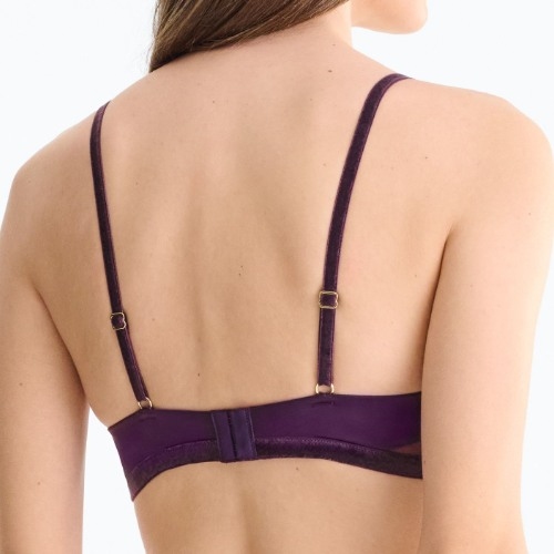 Lisca Velvet Luxe purple padded bra