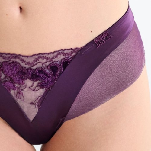 Lisca Velvet Luxe purple brief