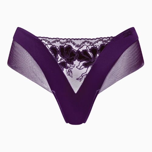 Lisca Velvet Luxe purple brief