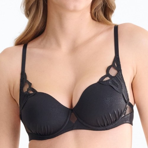 Lisca Shiny Secret black padded bra