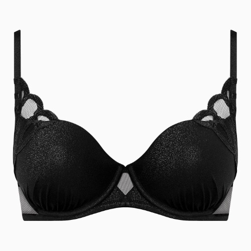 Lisca Shiny Secret black padded bra