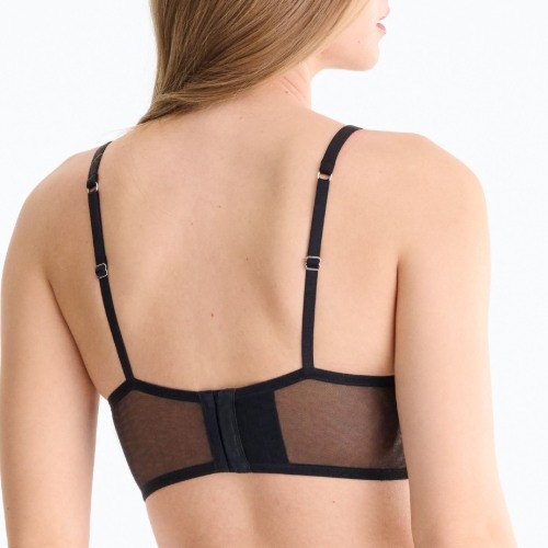 Lisca Shiny Secret black non-padded bra