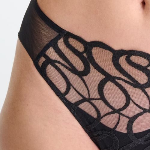 Lisca Shiny Secret black brief