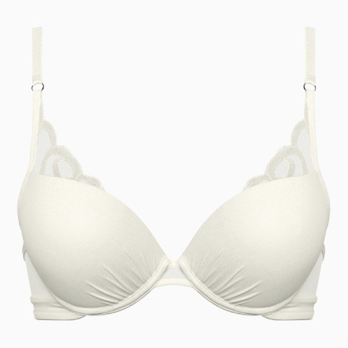 Lisca Shiny Secret off white push up bra