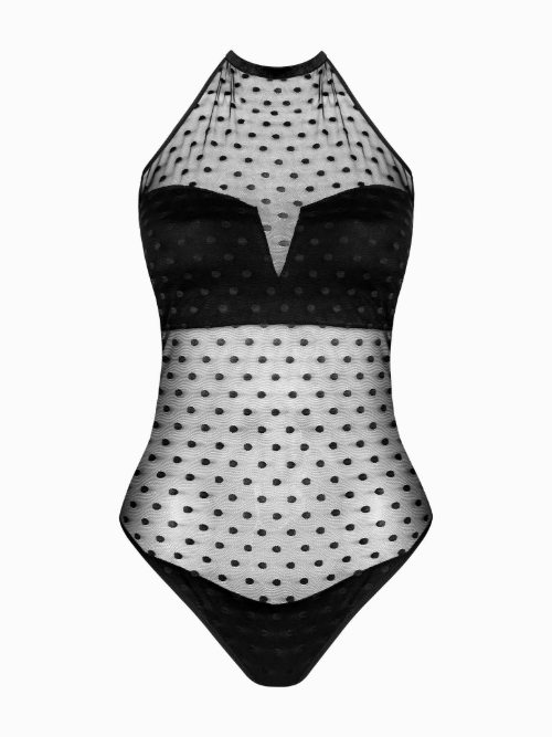 Lisca Retro Dots black body
