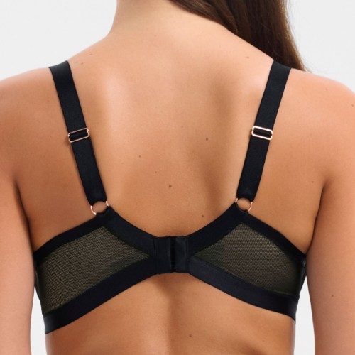 Lisca Mesh black non-padded bra