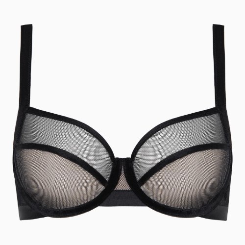 Lisca Mesh black non-padded bra