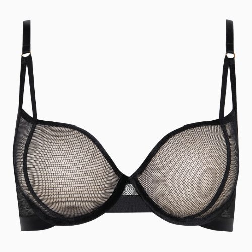 Lisca Mesh black padded bra