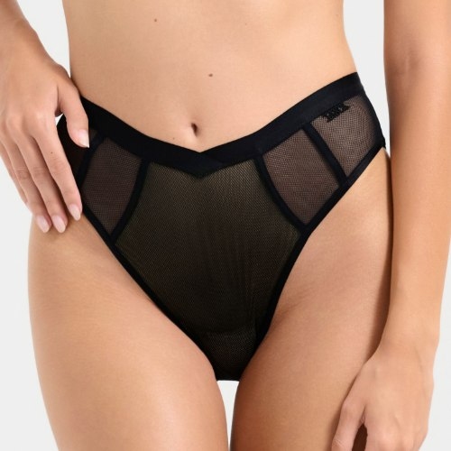 Lisca Mesh black brief