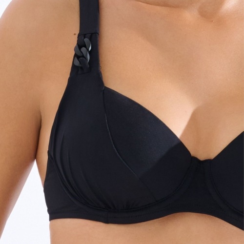 Lisca Swimwear Palma black soft-cup bikini bra