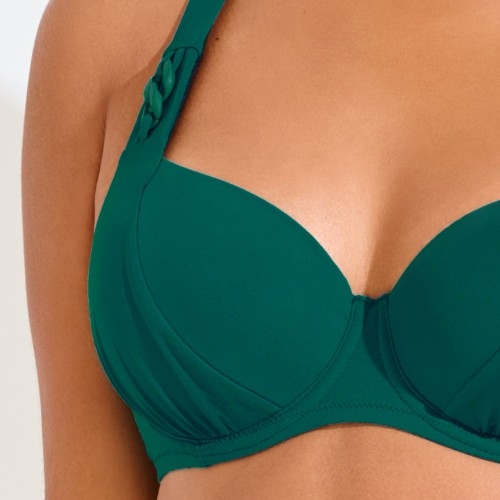 Lisca Swimwear Palma green soft-cup bikini bra