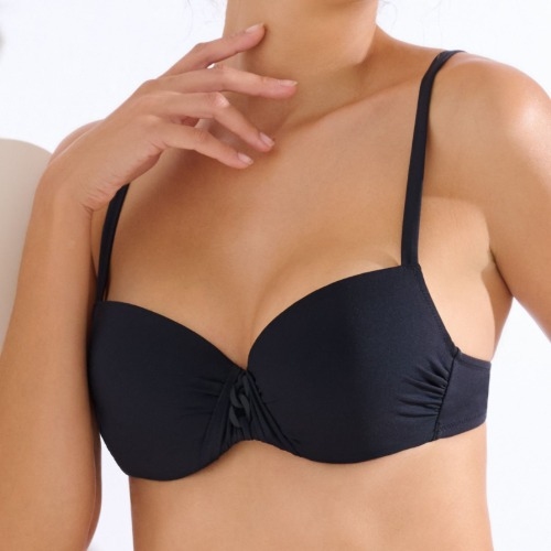 Lisca Swimwear Palma black padded bikini bra