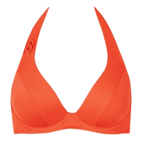 Lisca Swimwear Palma orange soft-cup bikini bra