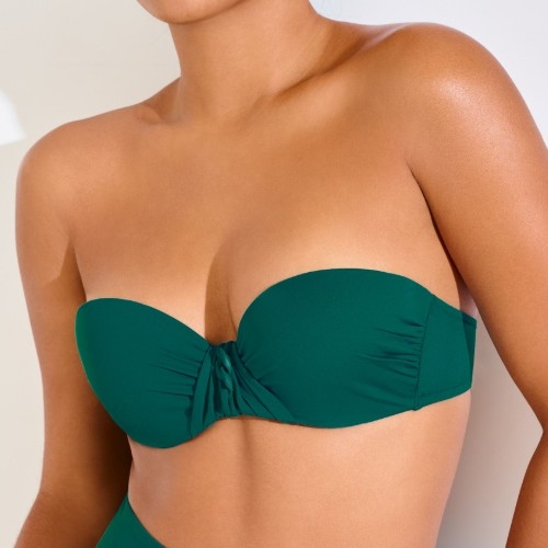 Lisca Swimwear Palma green padded bikini bra