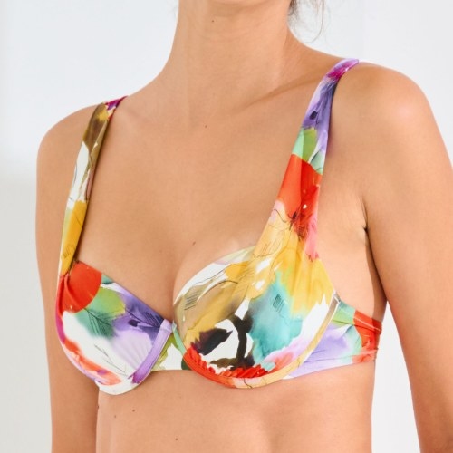 Lisca Swimwear Roma white padded bikini bra