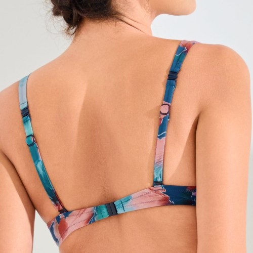 Lisca Swimwear Roma blue padded bikini bra