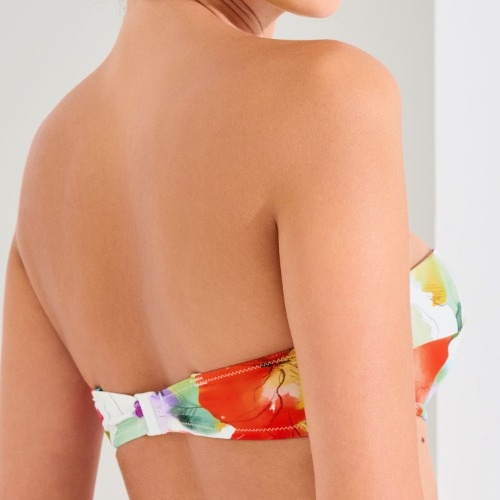 Lisca Swimwear Roma white soft-cup bikini bra