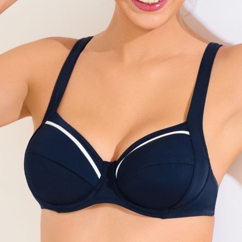 Lisca Swimwear Uvita blue soft-cup bikini bra