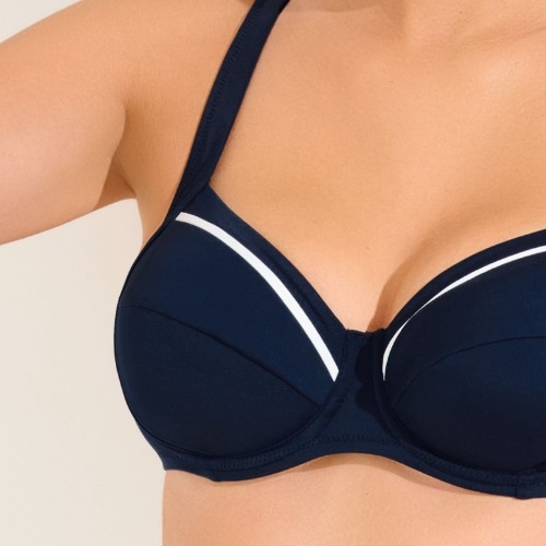 Lisca Swimwear Uvita blue soft-cup bikini bra