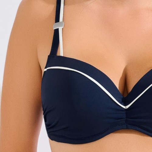 Lisca Swimwear Uvita blue padded bikini bra