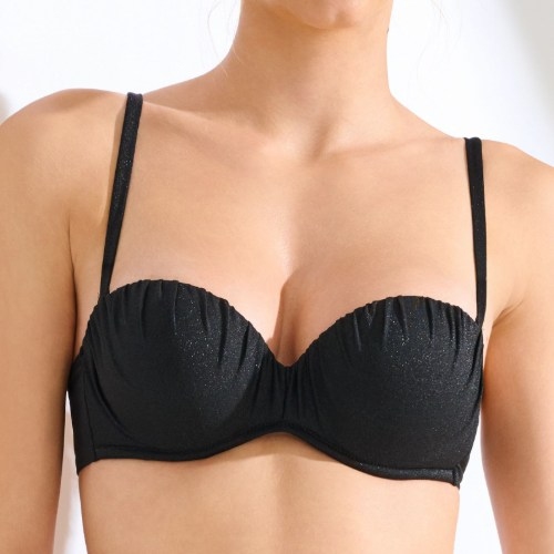 Lisca Swimwear Imperia black padded bikini bra