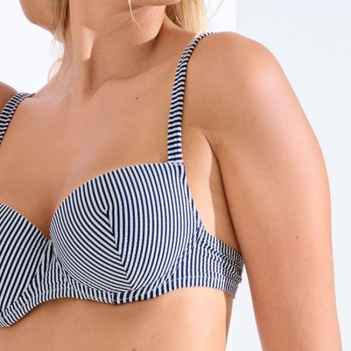 Lisca Swimwear Lascari blue padded bikini bra