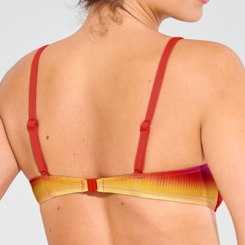 Lisca Swimwear Osaka pink soft-cup bikini bra