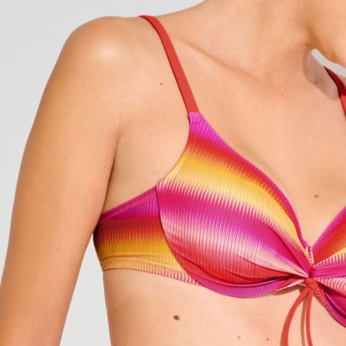 Lisca Swimwear Osaka pink soft-cup bikini bra