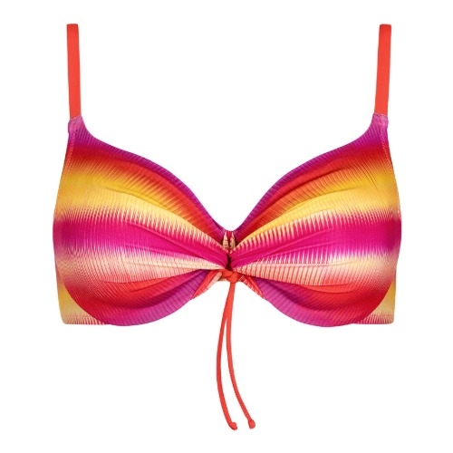 Lisca Swimwear Osaka pink soft-cup bikini bra