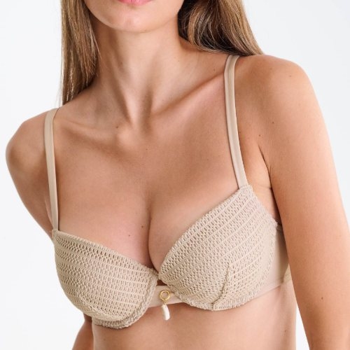 Lisca Swimwear Calvi sand padded bikini bra