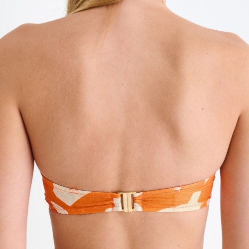 Lisca Swimwear Aswan orange soft-cup bikini bra
