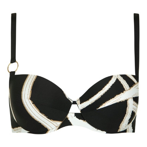 Lisca Swimwear Honolulu black padded bikini bra