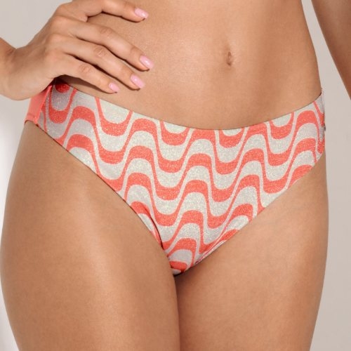 Lisca Swimwear Iceland coral bikini brief