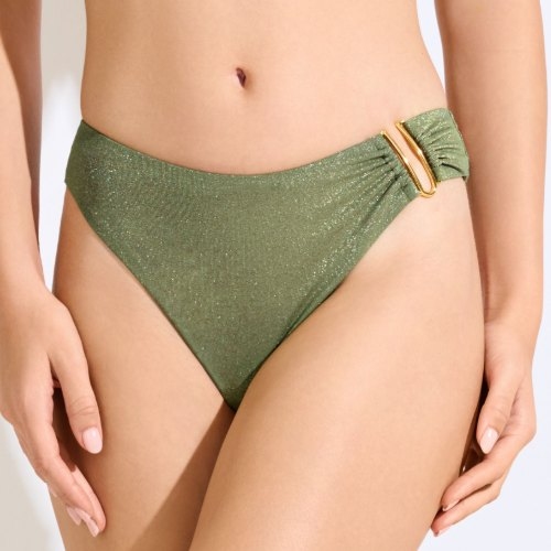 Lisca Swimwear Imperia olive green bikini brief
