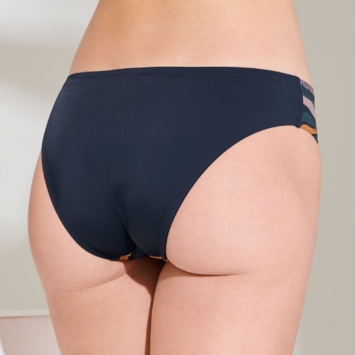 Lisca Swimwear Tanzania blue bikini brief