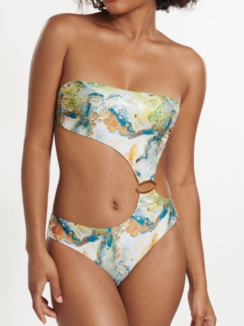 Lisca Swimwear Indonesia olive green bathingsuit